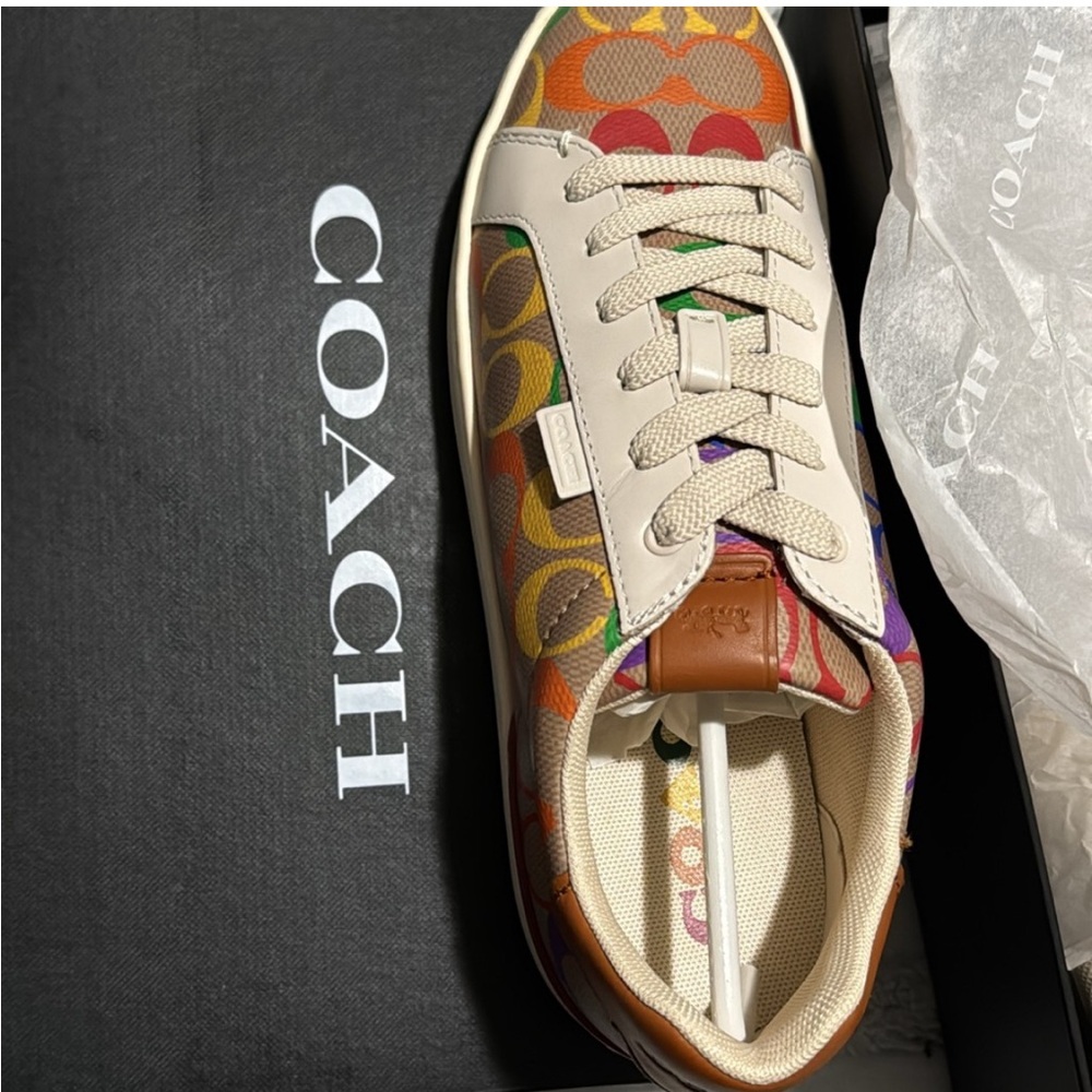 Coach Colorful Patterned Sneakers